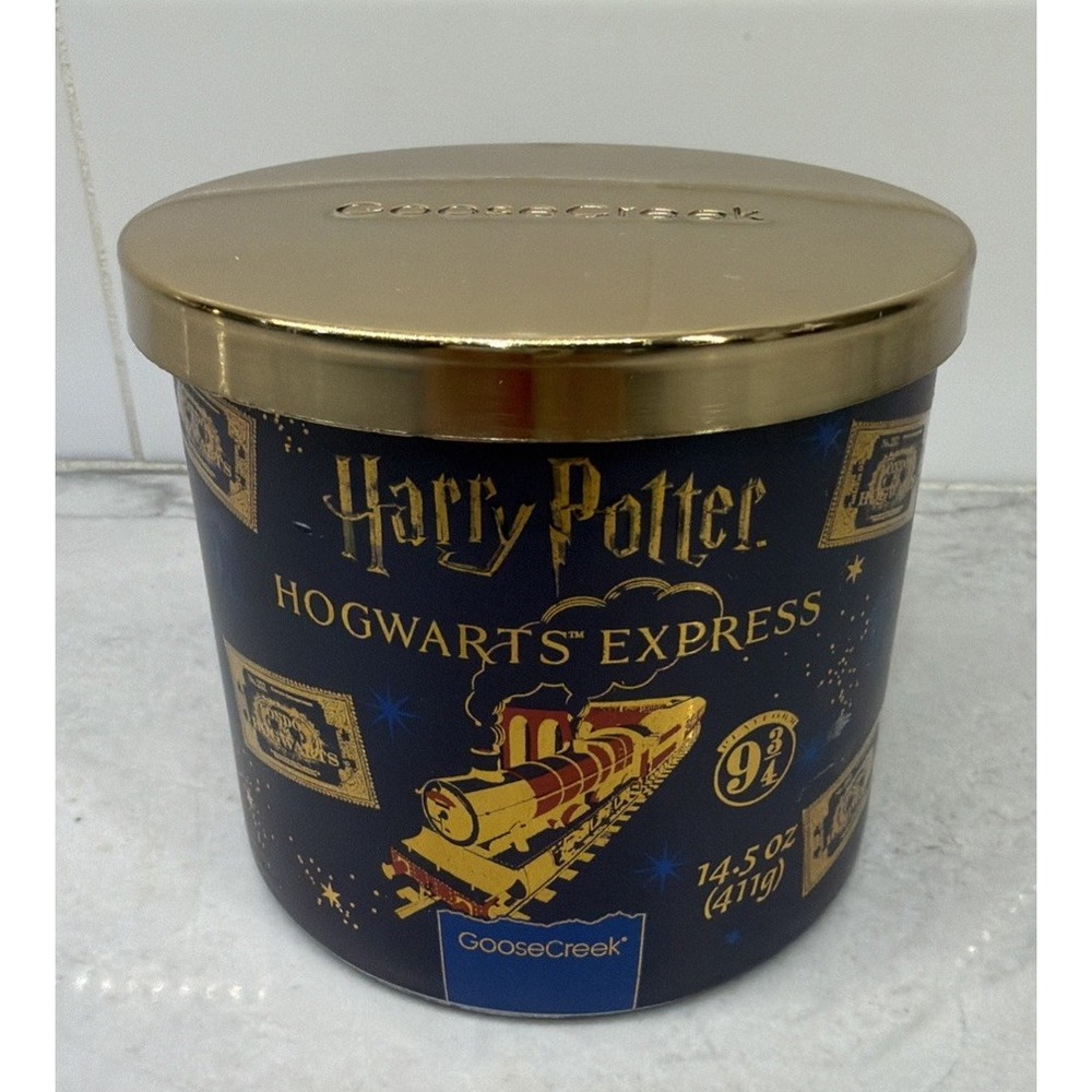 Goose Creek Candle Harry Potter 3-Wick Limited Edition Hogwarts Express Rare